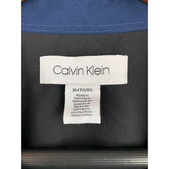 Calvin Klein Mens XL Blue Button-Down Shirt - Picture 4 of 5